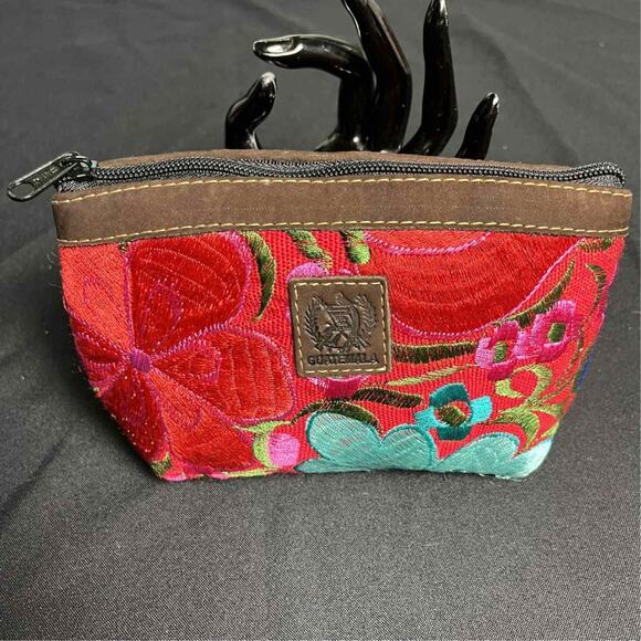 Red & Blue Guatemala Wallet - Picture 1 of 5